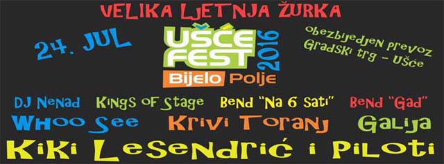 Galija na Ušće festu Galija na Ušće festu